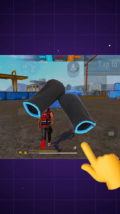 20💵 vs 300💵 finger sleeves || which one is good 🤔? #freefire #ffshorts #day4 #harryxd #shorts