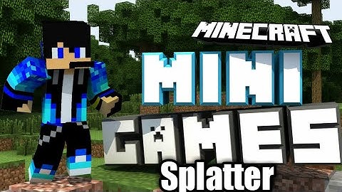Splatter #1 | Brokenlens MCPE Server | Sorry for the screen glitches :/