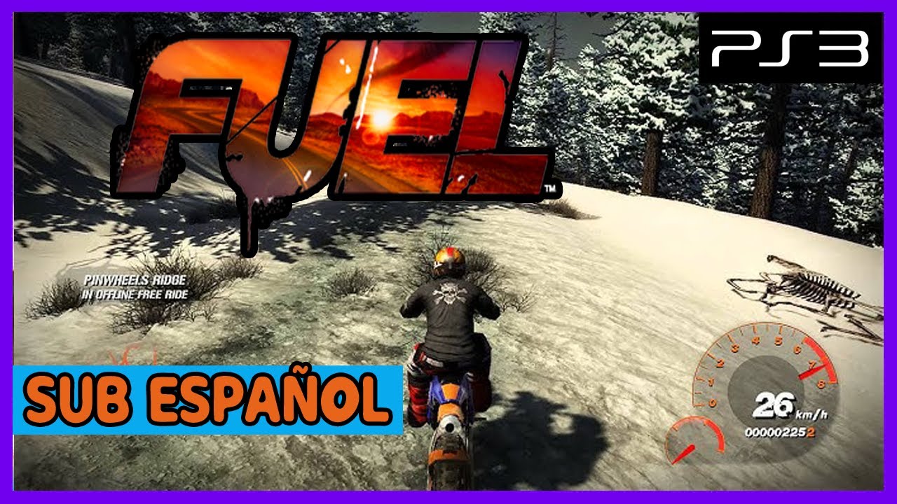 FUEL PS3 PKG CARPETA (EN ESPAÑOL) 🎮 ️ YouTube
