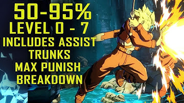 Dragonball FighterZ Trunks Extended Combo Full Guide [Level 0 - 7]
