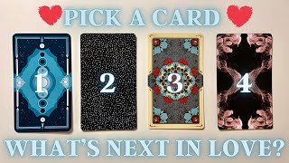 WHAT’S NEXT IN LOVE?👀💓| Pick a Card🔮 In-Depth Love Tarot Reading