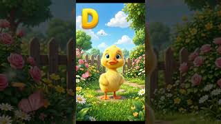 D for Duck | Phonics Song for Kids | Learn Alphabet with Duck#shorts #viralvideo