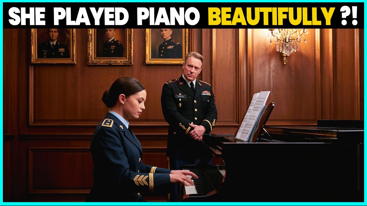 She Can’t Handle This,” the Commander Said — But She Played Piano Beautifully...
