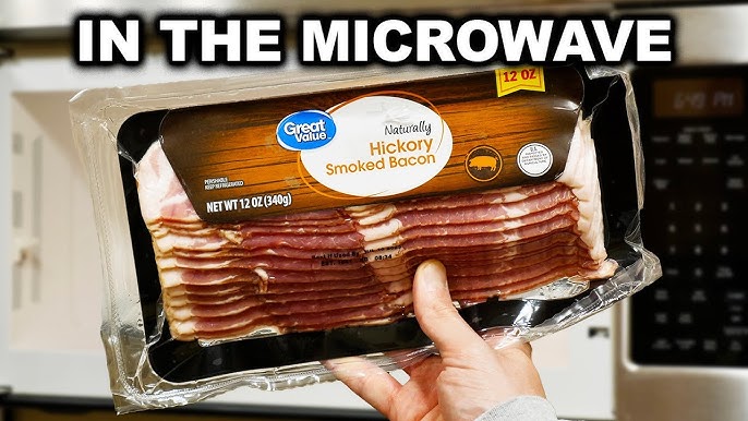 Microwave crispy bacon with a bowl to keep it dry : r/lifehacks