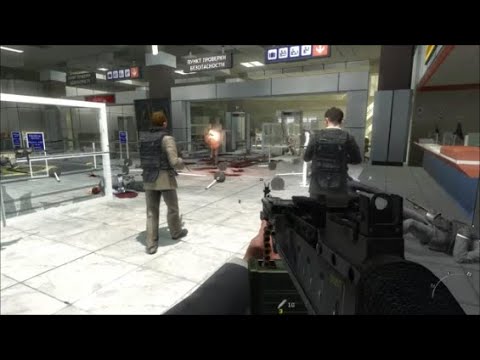 COD MW2 - No Russian But The Civilians Are Armed