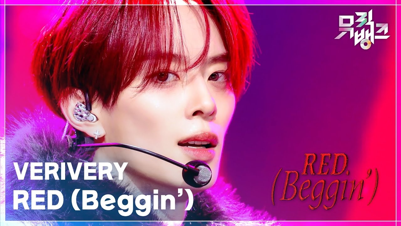 RED (Beggin’) - VERIVERY (베리베리) [뮤직뱅크/Music Bank] | KBS 251205 방송