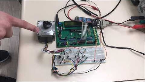 Keypad Controlled Stepper Motor