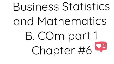 Exercise 6.1 Q#4 B. Com part 1 BMS