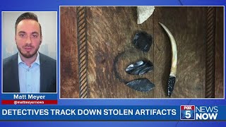 Detectives Track Down Stolen Artifacts