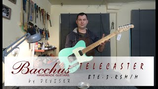 Bacchus (by Deviser) Telecaster BTE-3-RSM/M, обзор электрогитары