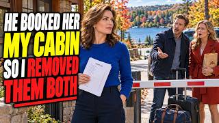 My Husband Booked His Mistress Into My Inherited Cabin—So I Took Them Off the Guest List.