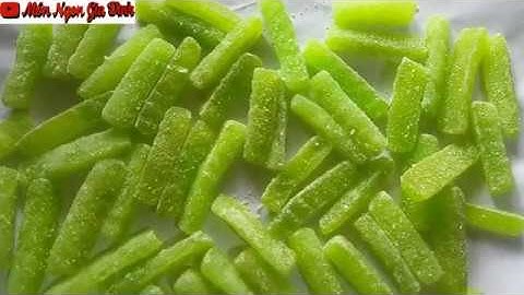 ✅Cách Làm MỨT BÍ Không Cần Nước Vôi Hay Phèn Chua | Món Ngon Gia Đình