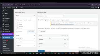 Step 3. Creating menu, Pages and making the homepage a static page