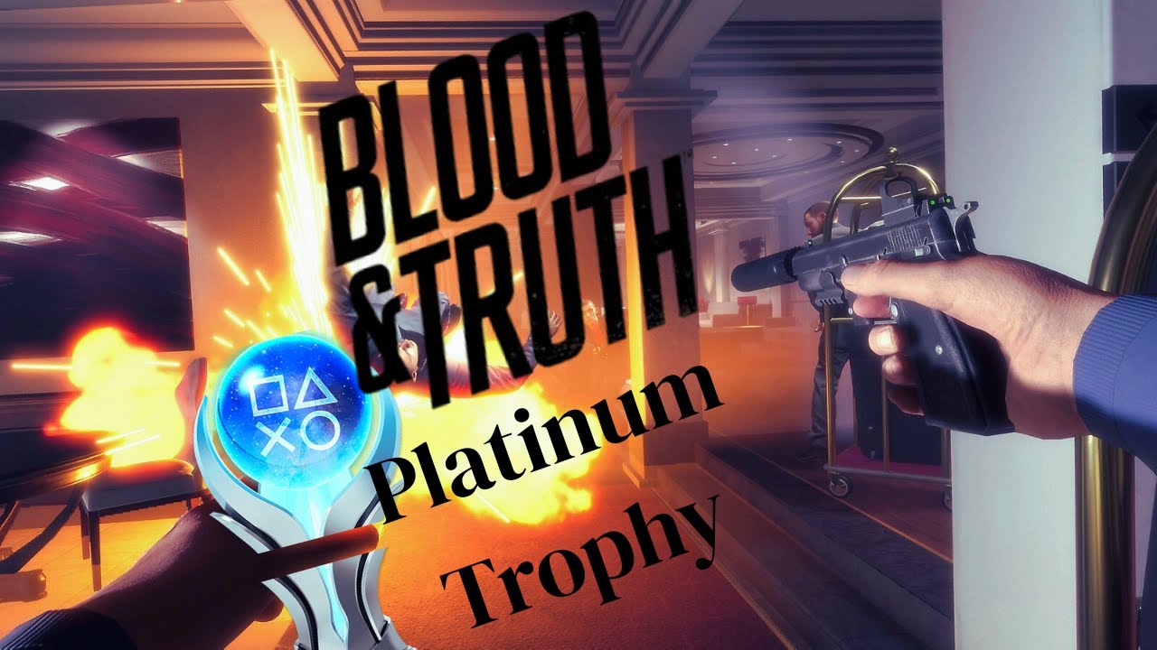Blood and Truth's Platinum Trophy Clean Up Was So Much Fun - YouTube