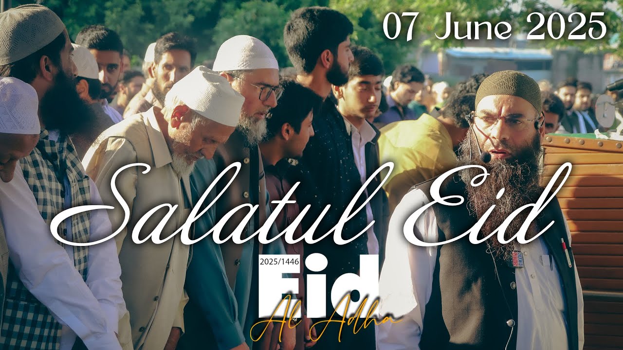 Eid namaz | Molana Mushtaq Ahmad Veeri | 07 June 2025 | Markazi Jamait Ahle Hadith Eidgah Ahasjipora