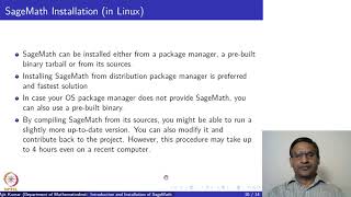 Introduction and Installation of SageMath
