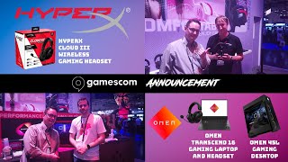 The Hottest Headsets & Gaming PCs of 2023: HyperX & Omen Revealed!