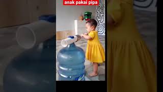 Baby push walker pipa pvc