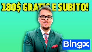 180$ GRATIS SUBITO CON BINGX  Da 100$ a 1000$ con il COPY TRADING Crypto 2024 EP.7