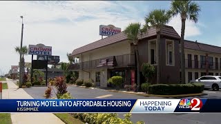 Kissimmee motel to be converted to affordable housing