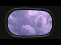 Relax/Focus on Your Private Jet to Ambient Airplane Sounds [4K] - Fake Window for Projector/TV