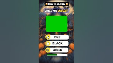 Can You Name These 6 Colours Just From Their Pictures #colorquiz #quiz #quiztime