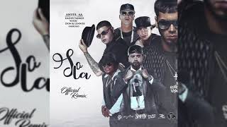 Sola ( Official Remix ) Anuel AA  Ft. Daddy Yanke . Wisin . Zion y Lennox . Farruko