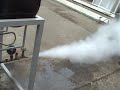 Hydrodynamic rotary cavitation steam generator GVER022 in action - the project is for sale