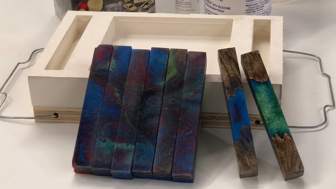 DIY Silicone Pen Mold for Casting Pen Blanks YouTube