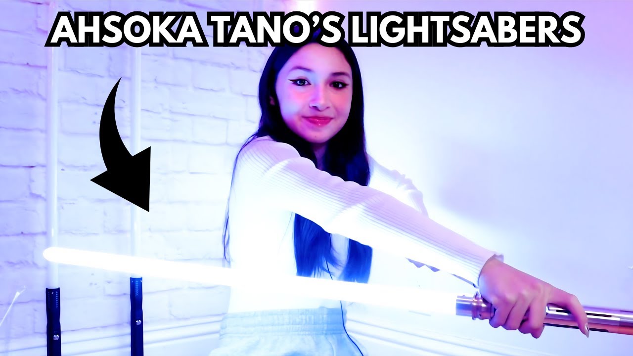 ARTSABERS "AHSOKA TANO" NEOPIXEL LIGHTSABERS (FULL unboxing & review