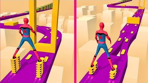 Spider-Man Skate Stack Gameplay Walkthrough Max Levels (iOS/Android)