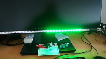 CR-Z OBDIIC&C BAR GRAPH Video 4 (NeoPixel WS2812 RGB Led Strips)
