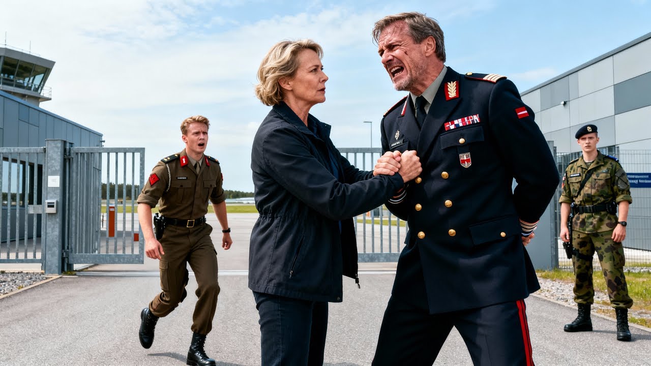 Kvinden blev skubbet af majoren, indtil hendes nærkampsteknik afslørede hvem hun var