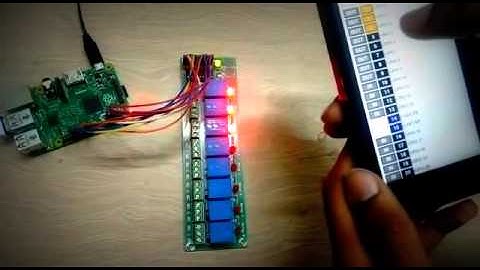 Copy of Home Automation using Raspberry pi 2 , Part 1 control of Relay using webiopi