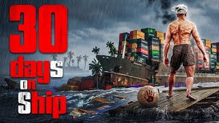 I Survived 30 Days on a Wrecked Ship... and it WAS BAD 🚢💔 (Worst Survival Game?) - 30 Days On Ship