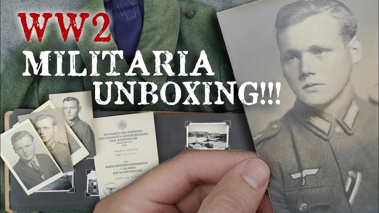 I can't believe what i just got in the mail! - WWII History unboxed!