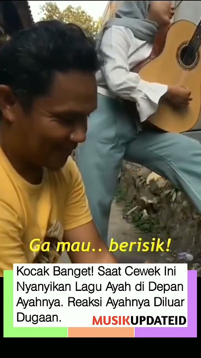 ayah nya kocak anak nyanyi Aya.                       #videoshort