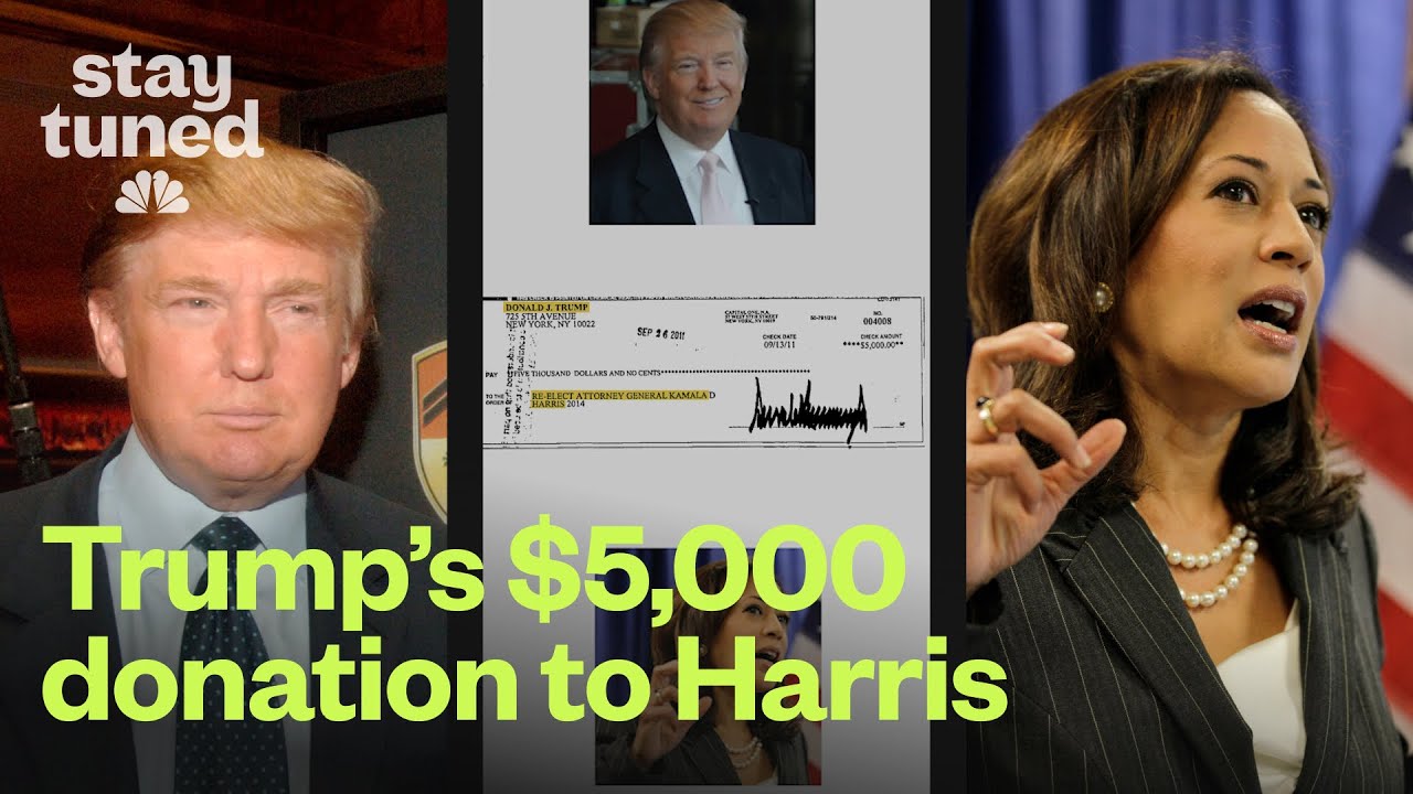 Why did Trump donate to Kamala Harris? | Vertical Investigations Why did Trump donate to Kamala Harris? | Vertical Investigations