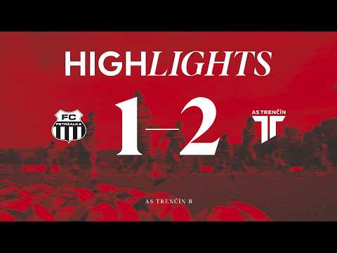 TIPOS III. LIGA | Highlights | FC Petržalka B - AS Trenčín B 1:2 (1:0) — football highlights