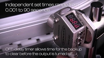 Banner Engineering Q4X Sensors - On and Off Delay Timers