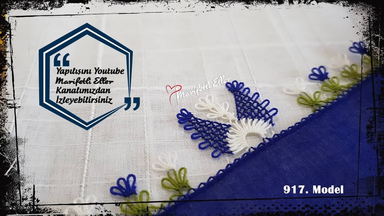 Farklı Bir İğne Oyası Modeli | 917. Model