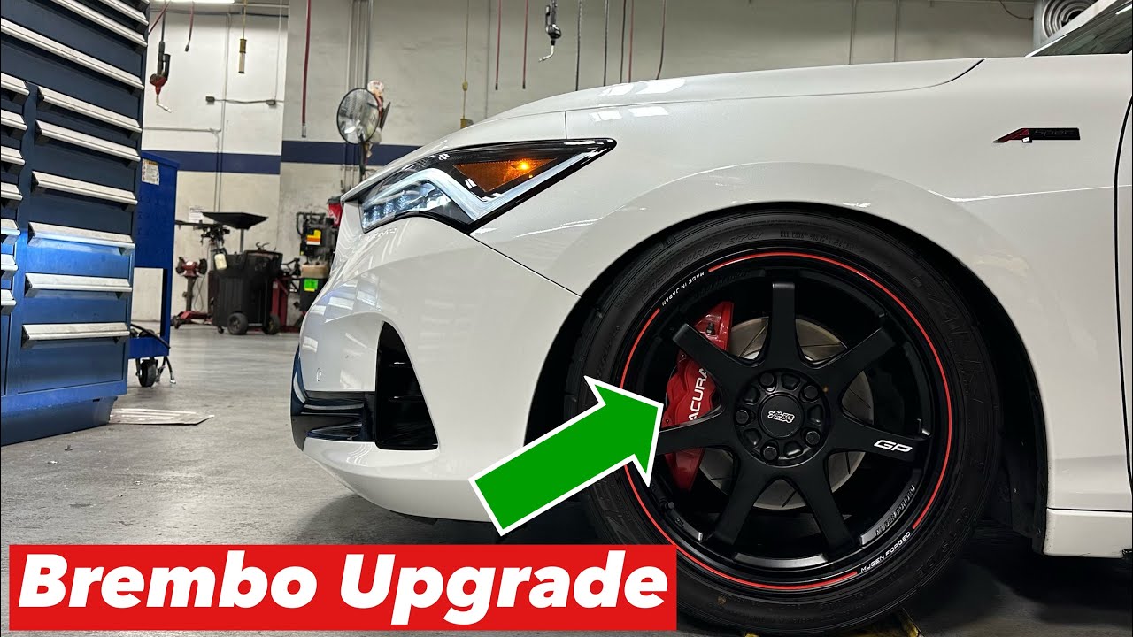 2023 Acura Integra A-Spec - Brembo Big Brake Kit and Boomba Blow