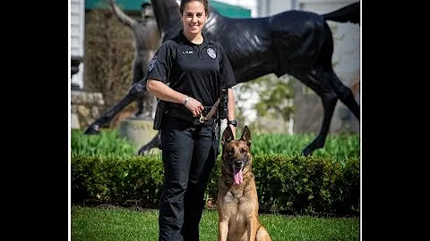 Meet Officer Cline and K-9 Bandit