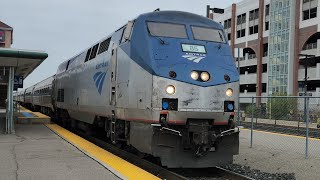 Amtrak 64 / VIA 97 (Maple Leaf) - 85 Departing Oakville