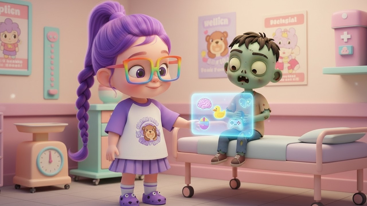 😱 BABY DOCTOR vs ZOMBIE! 🧟‍♂️ Rainbow Hospital Rescue & TINY Magic Adventure 🍬