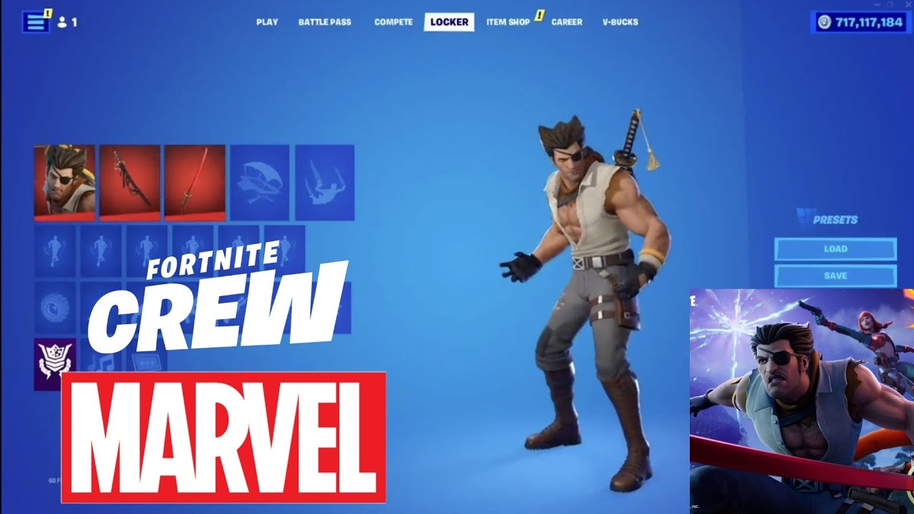 *NEW* Wolverine Zero War Skin & Cosmetics Early Showcase..! (August Crew Pack!!)