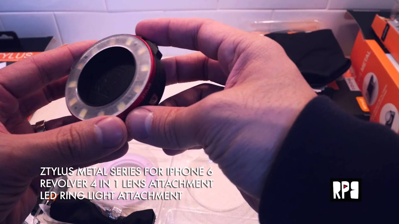 Ztylus iPhone 6 Case + Revolver Lens + Ring Light Unboxing