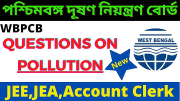 WBPCB Pollution Question 2021 || Most Important || WB Pollution Control Board Pollution Question ||