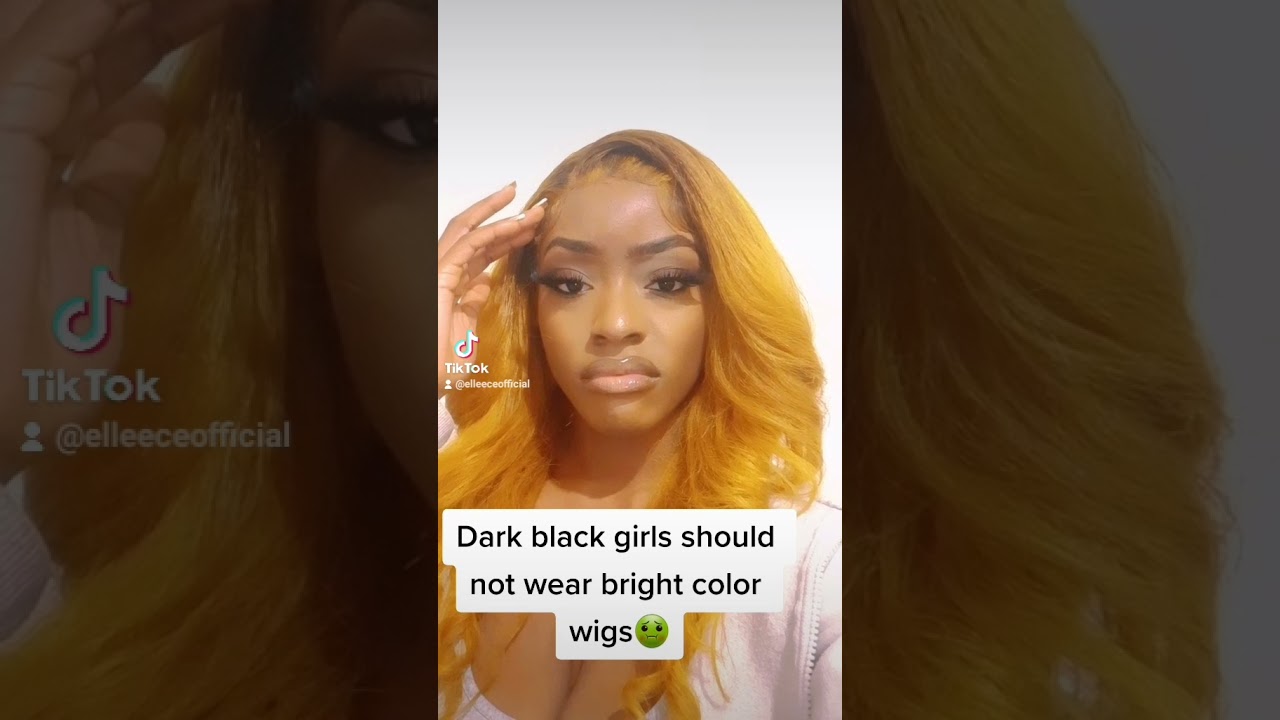 Dark 'BLACK' girls should not wear what?! 😡👊🏿 