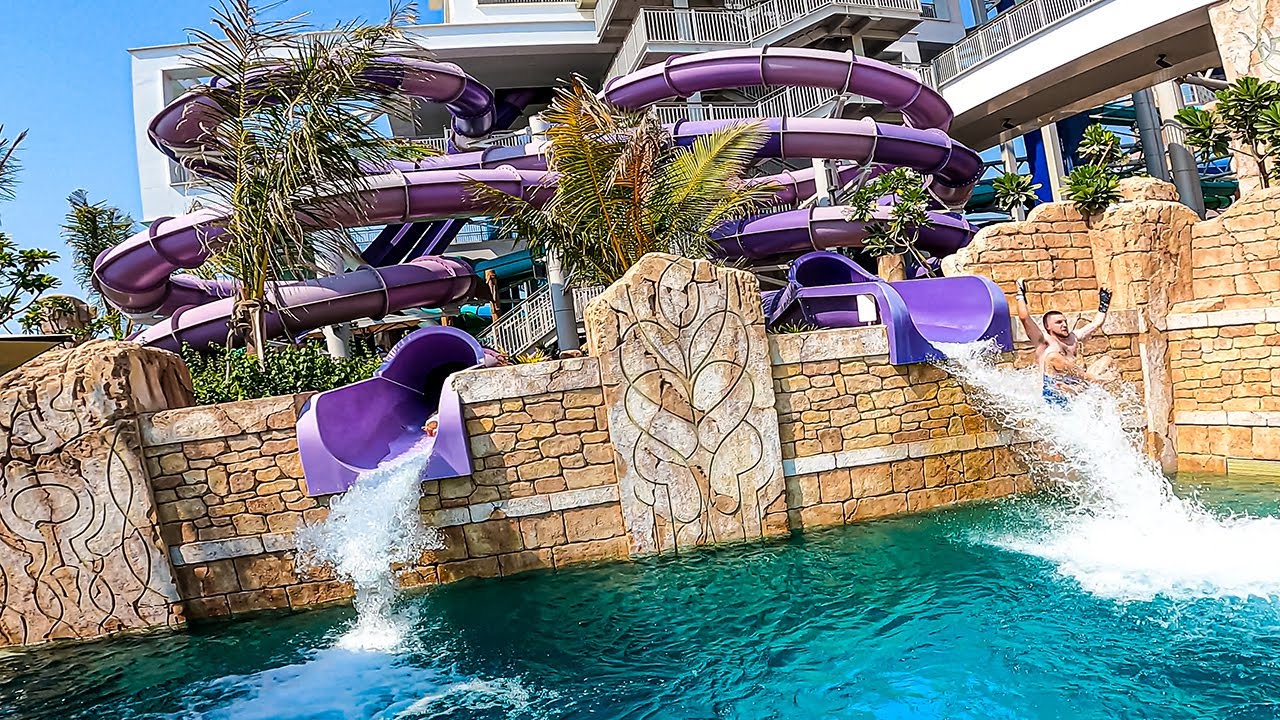 Atlantis Water Park Slide Lines Atlantis Water Park Slide Lines
